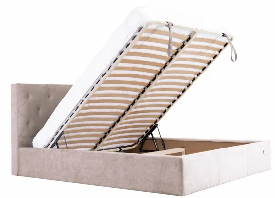 Кровать Bristol Comfort 120 х 190 см Мисти Mocco С подъемным механизмом и нишей для белья Мокко Киев