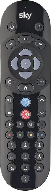 Голосовий пульт дистанційного керування Sky Q SKY135, універсальний ІЧ пульт для Sky Q, голосовий пошук, 37 кнопок Київ - фото 2