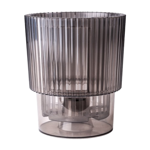 Вазон "Стелла" для орхідей з дренажем 16*18,5см. (корич. пр.) Житомир - фото 1