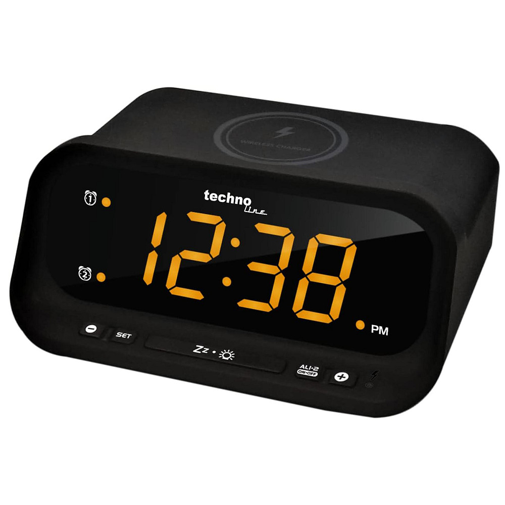 Часы настольные Technoline WT477 Wireless Mobile Charging Black (WT477) Винница - изображение 4