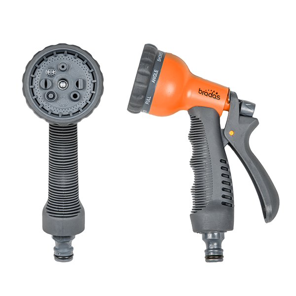 Пистолет для полива металлический 8 режимов GL7202P BRADAS Польша Одесса - изображение 1
