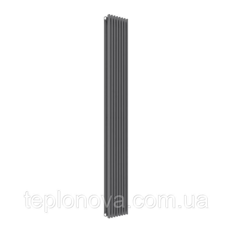 Дизайнерский радиатор 1800/224 (мм) антрацит IDEALE GIULIA (универсальное подключение) 12 8/1800/224 Черновцы - изображение 1