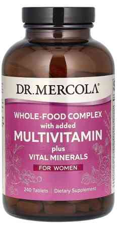Мультивитамины для женщин Dr. Mercola Multivitamin Plus Vital Minerals 240 таб Киев