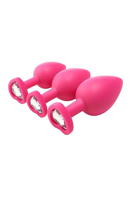 Набор анальных пробок Dream Toys FLIRTS PINK Sex Aura Киев - изображение 4