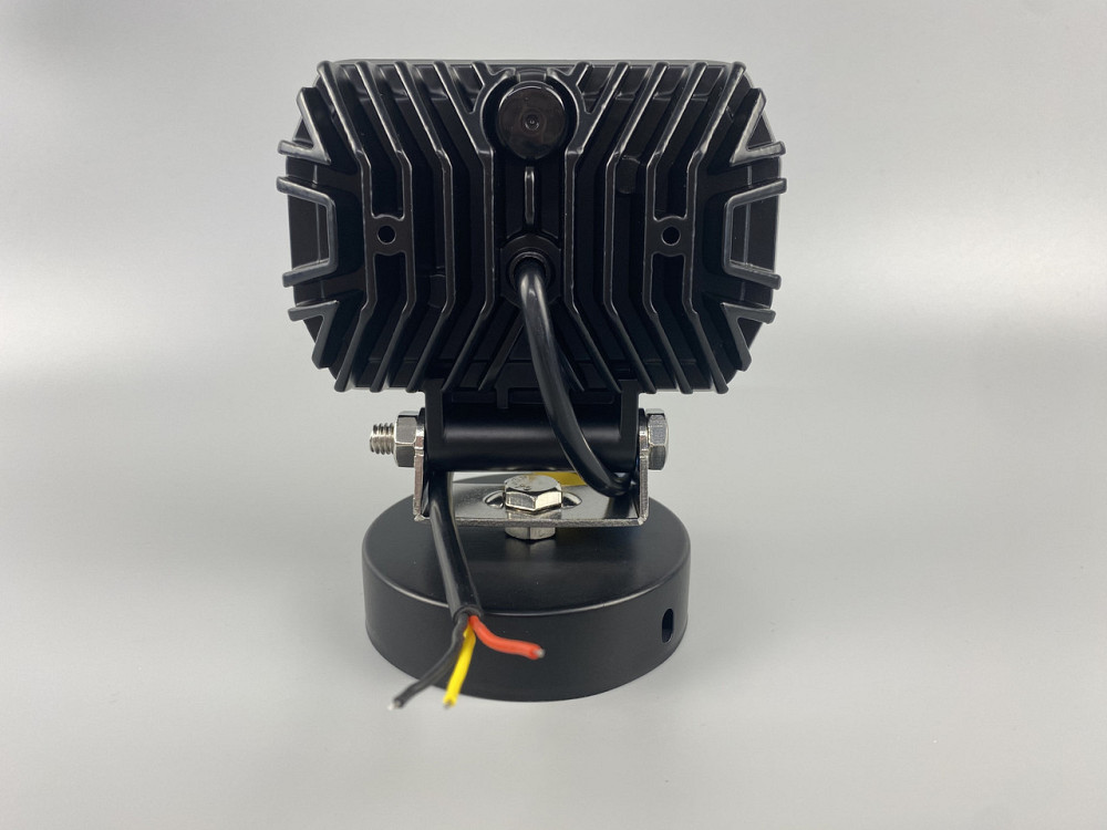 Фара LED квадратна 8 Led chip 12/24V. Широкий промінь + DRL світло + стробоскоп, світло 6500 К, IP67 Мукачево - фото 2