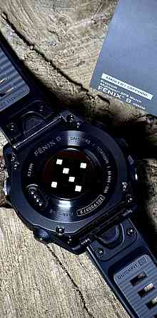 Смарт -Часы Garmin Fenix 8 Amoled 43 mm Sapphire Carbon Gray DLC Titanium Киев
