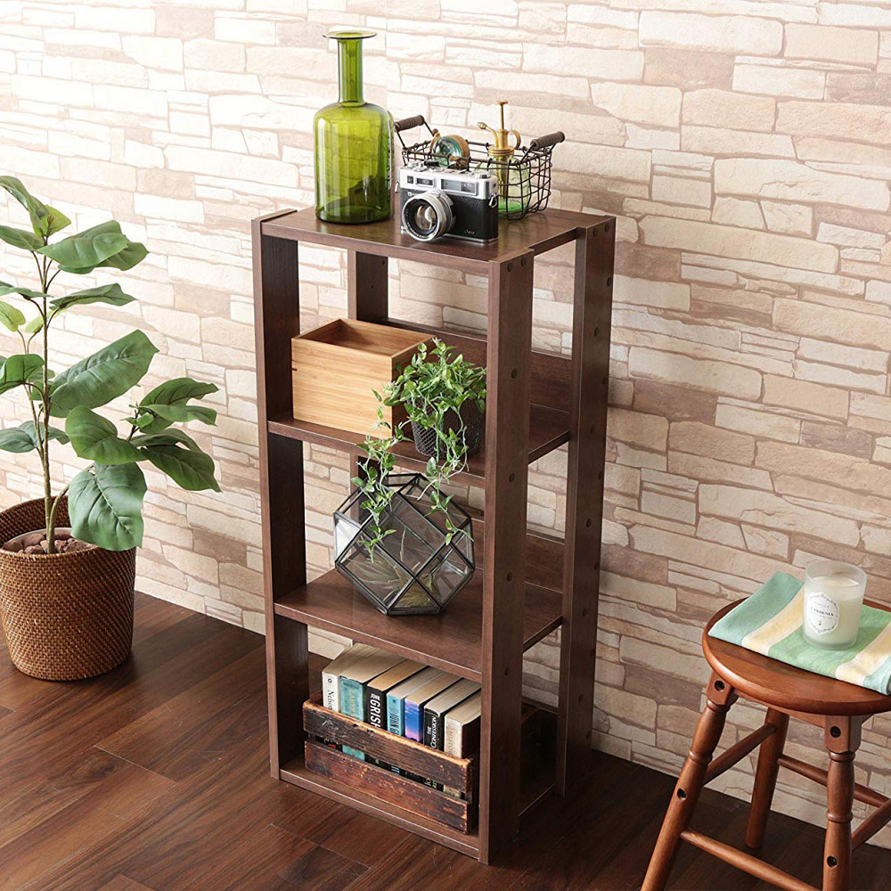 Книжковий стелаж "Сервантес 38" капучино Миколаїв - фото 1