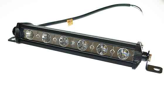 Світлодіодна фара AllLight E-18W однорядна 6chip OSRAM 3535 spot 9-30V Харків