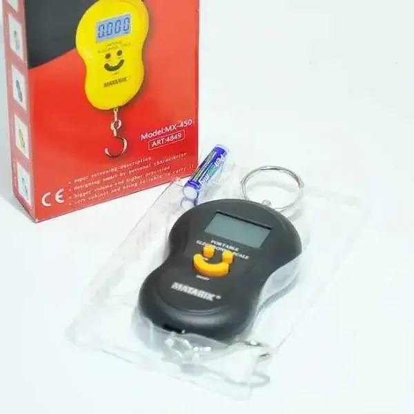 Ручні Електронні кантерні ваги MATARIX MX-450 50кг для вимірювання вагового товару 4849 Одеса - фото 10