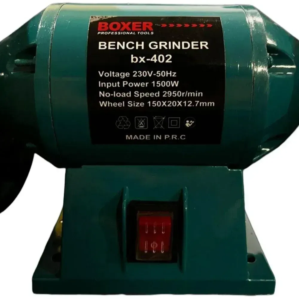 Заточний верстат і гріндер BX-402 (1500 Вт) / Точило дисково-стрічкове шліфувальне 150 мм Одеса - фото 7