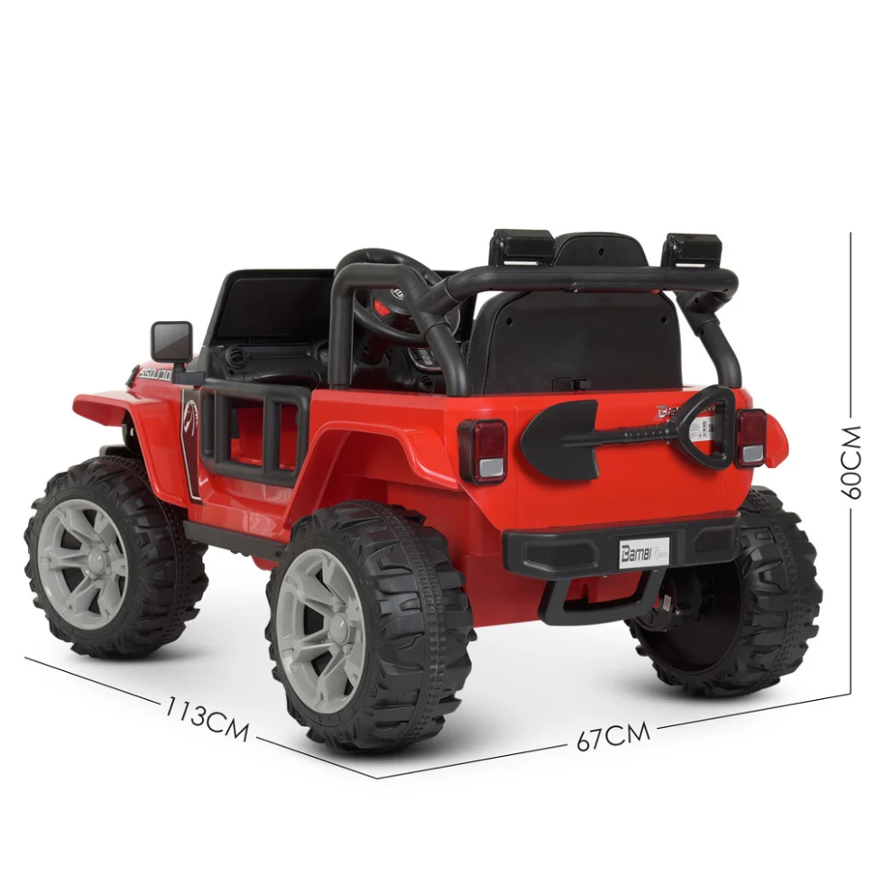 Дитячий електромобіль Джип Bambi Racer M 4282EBLR-3 до 30 кг Вінниця - фото 2