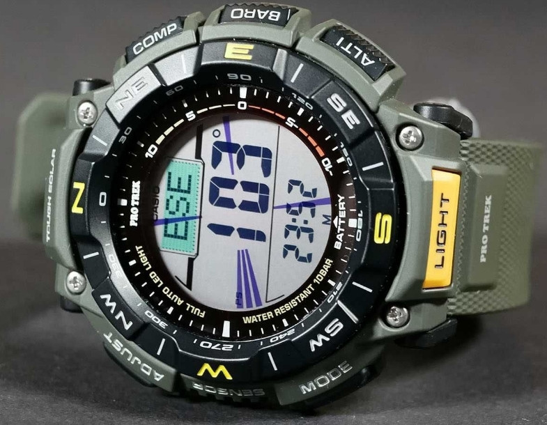 Новинка. С компасом Casio PRG-340-3CR ProTrek Green. Харьков - изображение 7
