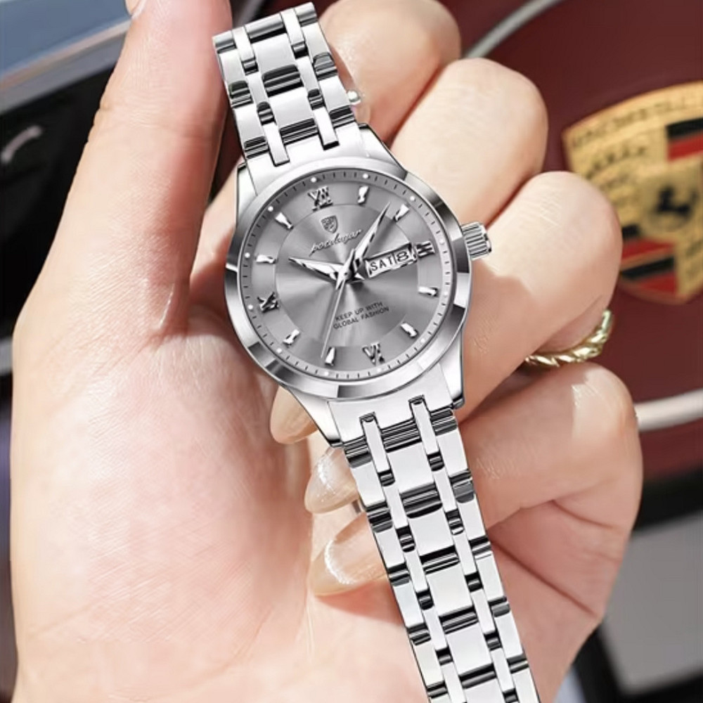 Годинник жіночий наручний Poedagar Berlin Lady Сріблястий Київ - фото 19