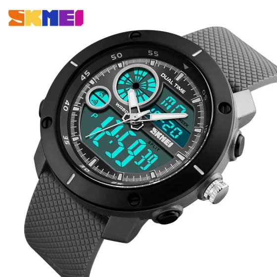 Наручний спортивний годинник Skmei 1361 Сірий Вінниця