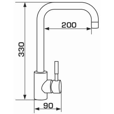 Смеситель GRANADO Oviedo LUX white (gz0205L) Винница
