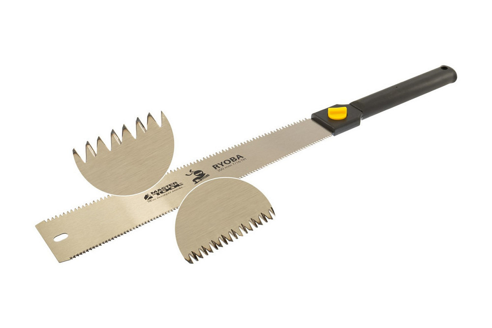 Ножівка столярна MASTERTOOL 7TPI/16TPI JAPAN CUT RYOBA 300 мм загартований зуб 3-D заточування 14-2714 Рівне - фото 18