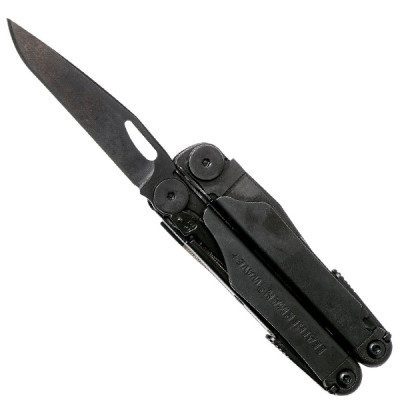 Мультитул Leatherman WAVE PLUS BLACK, синтетический чехол, карт. коробка (832526) Винница - изображение 12