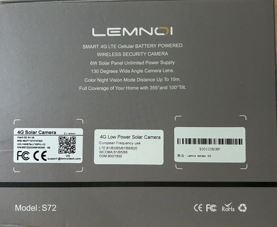 Сонячна камера дикої природи Lemnoi 4G LTE. Харків - фото 6