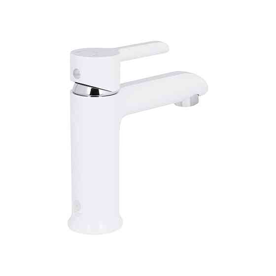 Смеситель для раковины Qtap Grand QTGRAWCR001F Chrome/White Киев