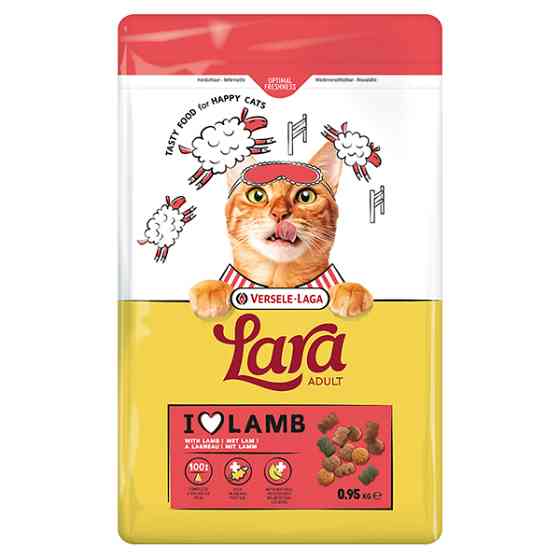 Lara Adult with Lamb ЛАРА ЯГНЯ сухий преміум корм для котів Київ
