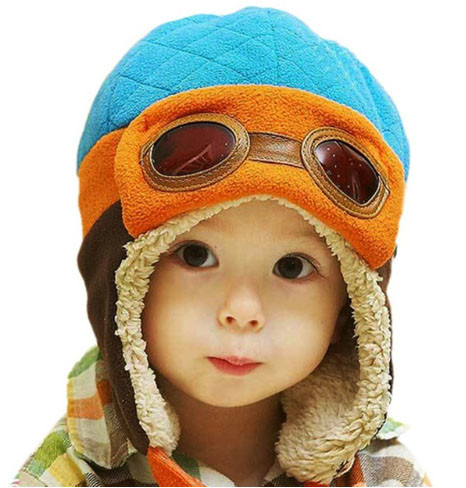 Шапка детская для мальчика утепленная Пилот Киев - изображение 1