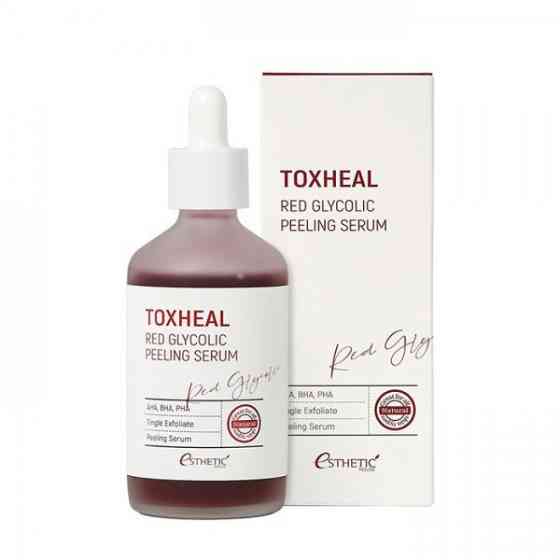 Положення Svyatka для Obeschchi Toxheal Червона глікольна шкіряна сироватка Естетична будинок 100 мл Вінниця