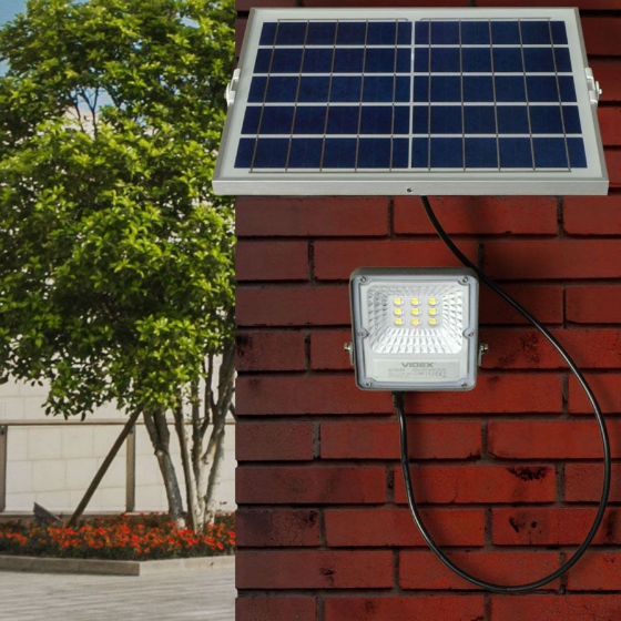 LED Прожектор 10W 5000К 3,2V автономний VL-FSO-205 Videx Житомир - изображение 3