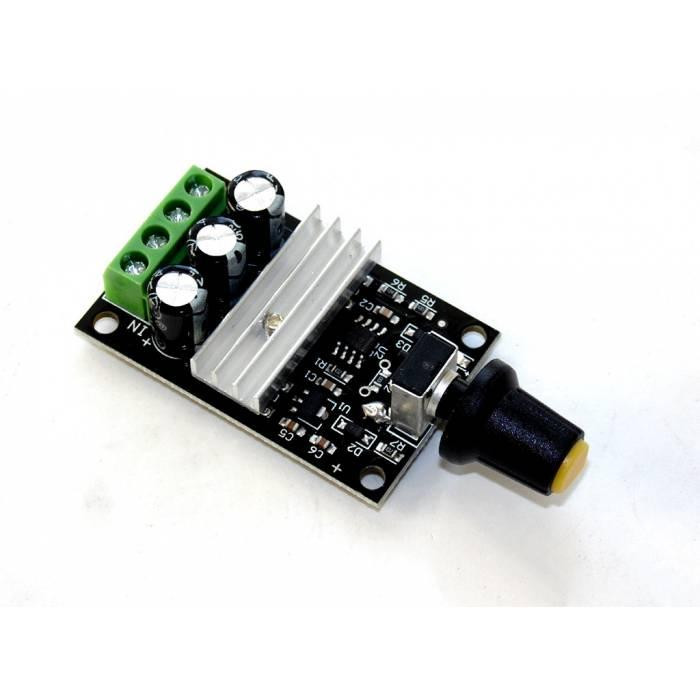ШІМ регулятор швидкості двигуна DC 6-28В 3А PWM обертів Полтава - фото 1
