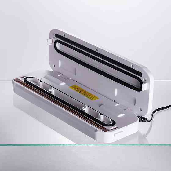 Вакууматор для продуктов с 10 пакетами, 4 режима, белый Киев