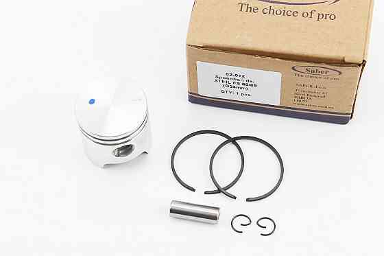 Поршень к-кт 34mm (палець 8mm)  FS-86/88 Киев