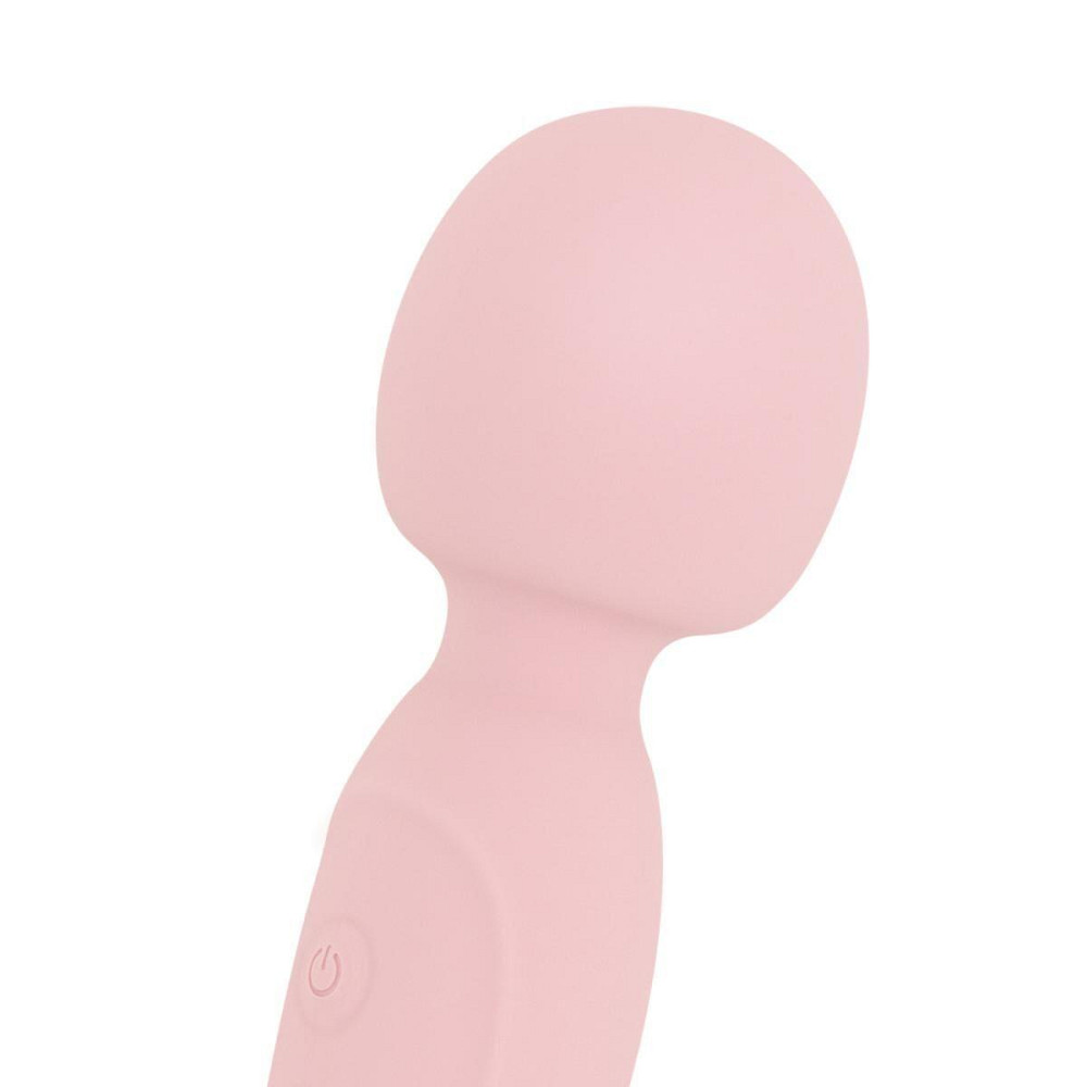 Вибромассажер Good Vibes Only - SIMI Double-Sided Wand Vibrator Soft Silicone - Pink Sex Aura Киев - изображение 5