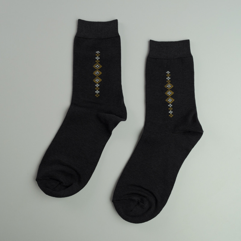 Демісезонні шкарпетки чоловічі класичні GM Textile Високі 41-46 Сірий Суми - фото 1