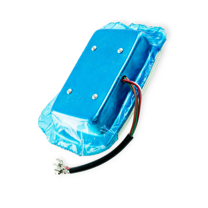 Светодиодный квадратный в фару мопед Дельта (6 диодов) со стеклом модуль Мукачево - изображение 1