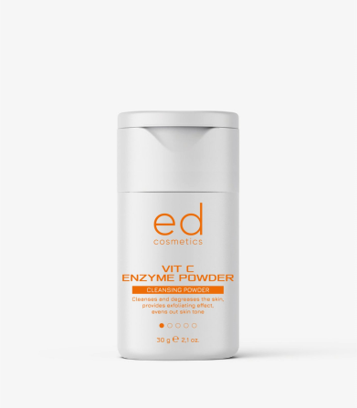 Ензимна пудра з вітаміном С з пробіотиком Vit C enzyme cleansing powder ED Cosmetics 30 мл Вінниця - фото 1