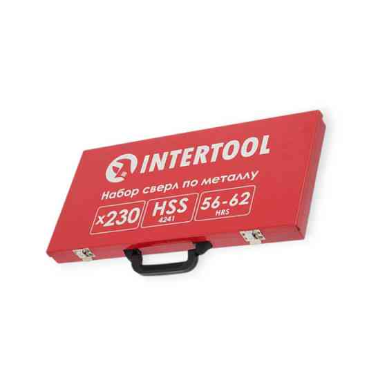 Набір свердел по металу HSS 230шт метал. футляр Мукачево