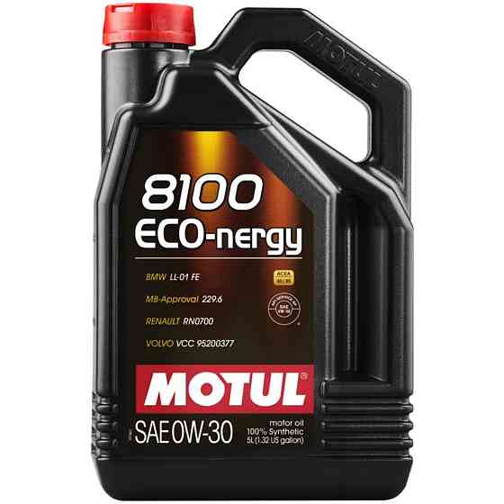 Олива 0W30 ECO-nergy 8100 5л Ковель