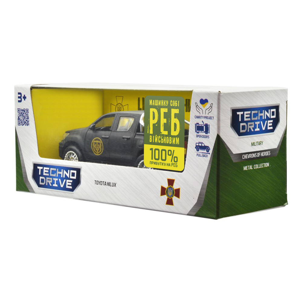 Автомодель серії Шеврони Героїв - Toyota Hilux - Спартан Дніпро - фото 5
