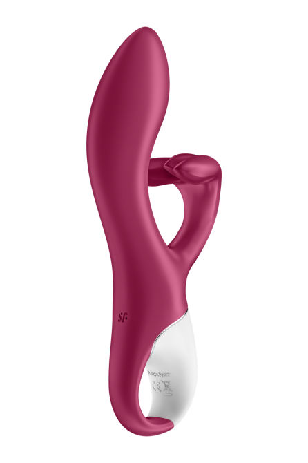 Гибкий двойной вибратор SATISFYER EMBRACE ME бордовый Sex Aura Киев - изображение 4