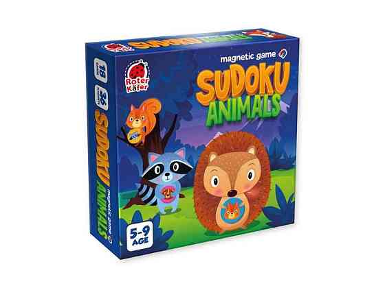 Игра магнитная Судоку Животные арт.RK2150-01 ТМ VLADI TOYS Киев