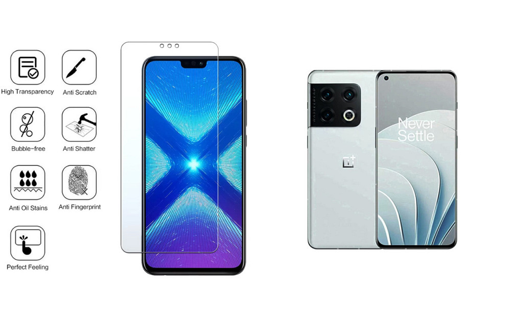 Защитное стекло NeoGlass для OnePlus 10T, OnePlus 10T 5G – ультрапрозрачное и устойчивое Киев - изображение 4