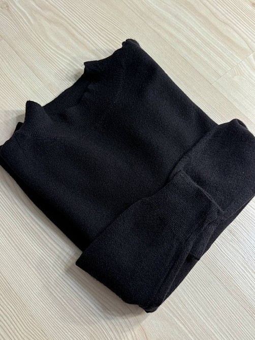 Светр жіночий A-N 106 водолазка гольф з коміром стійкою базовий, чорний, one size Київ - фото 13