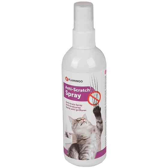 Flamingo Anti-Scratch Spray ФЛАМІНГО АНТИ-ДРЯПИН захисний спрей від дряпання для котів Київ