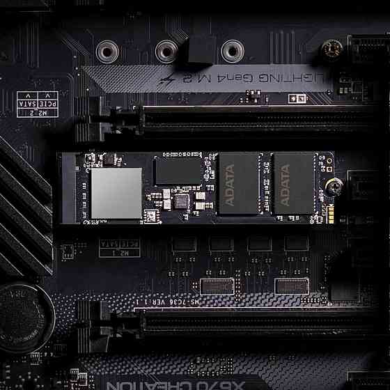 SSD M.2 ADATA GAMMIX S70 BLADE 1TB 2280 PCIe 4x4 NVMe 3D NAND Read/Write:7400/5500 MB/sec Київ