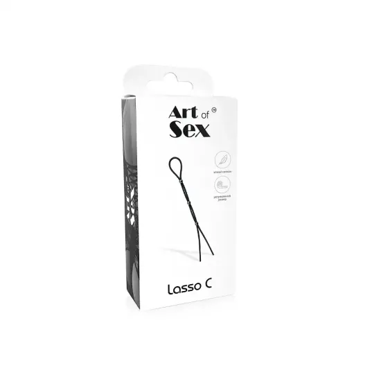 Ерекційне кільце Art of Sex - Lasso C, регульована тугість Львів