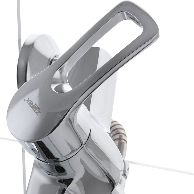 Змішувач для ванни Zerix EDN 181 з довгим виливом ZX0031 Харків - фото 3