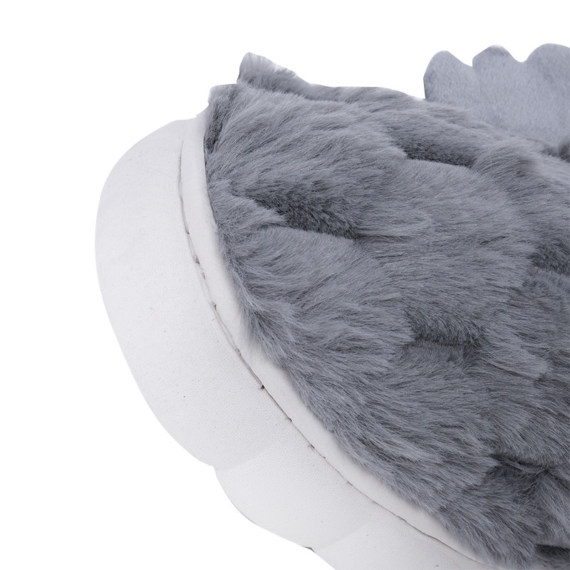 Домашние комнатные тапочки с подогревом A-232 USB c крыльями Gray Киев - изображение 2