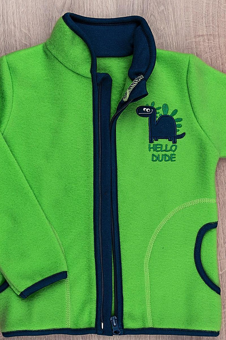 Кофта для хлопчика, зелена топ Крохатушка одяг Київ - фото 2
