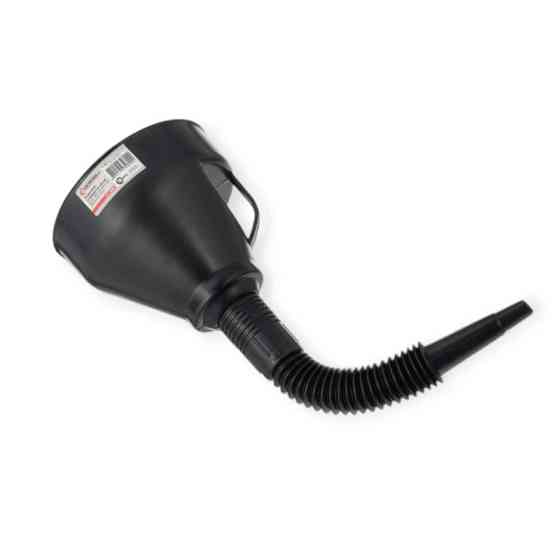 Лійка палива пластик пряма гнучка кругла з сіткою для Мукачево