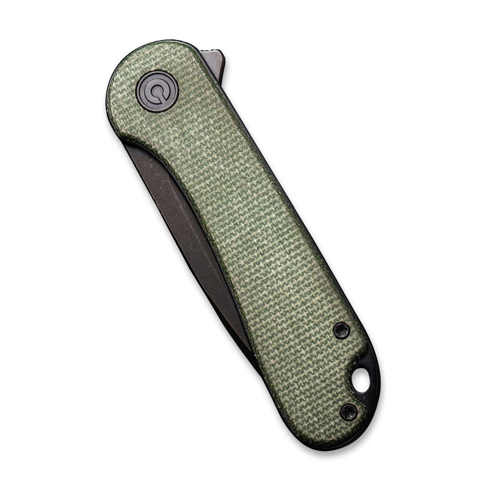 Нож складной карманный Civvi Elementum, (7.5 см) D2 / Micarta зеленый Киев - изображение 5