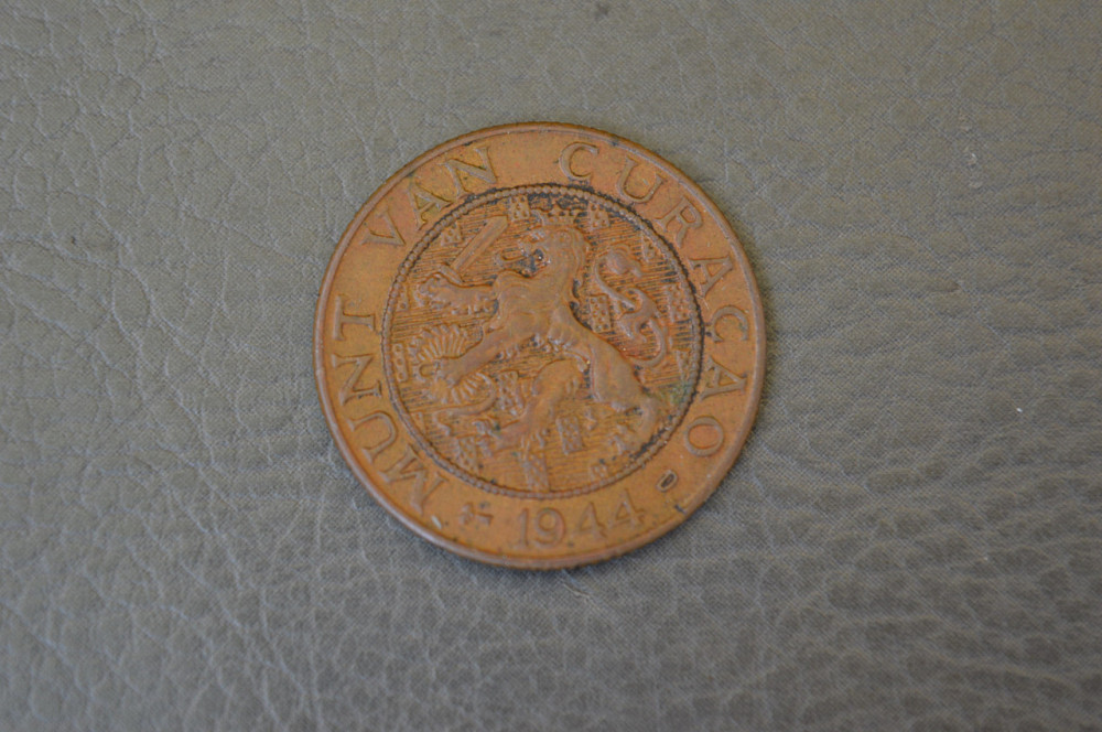 2 1/2 Цента 1944 р Нідерландське Кюросао Полтава - фото 1